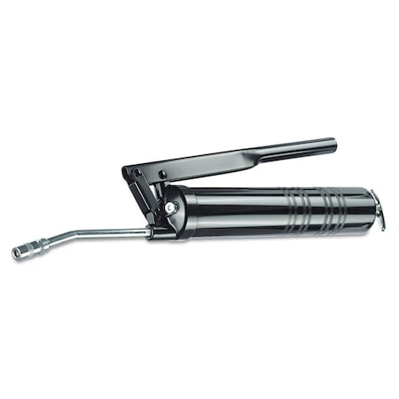 Plews-Edelmann Lever-Action Grease Gun, 6" Extension, 6, 000psi, 14oz Cartridge 30-200